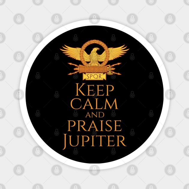 God Jupiter Roman Eagle Aquila Mythology SPQR Religion Magnet by Styr Designs